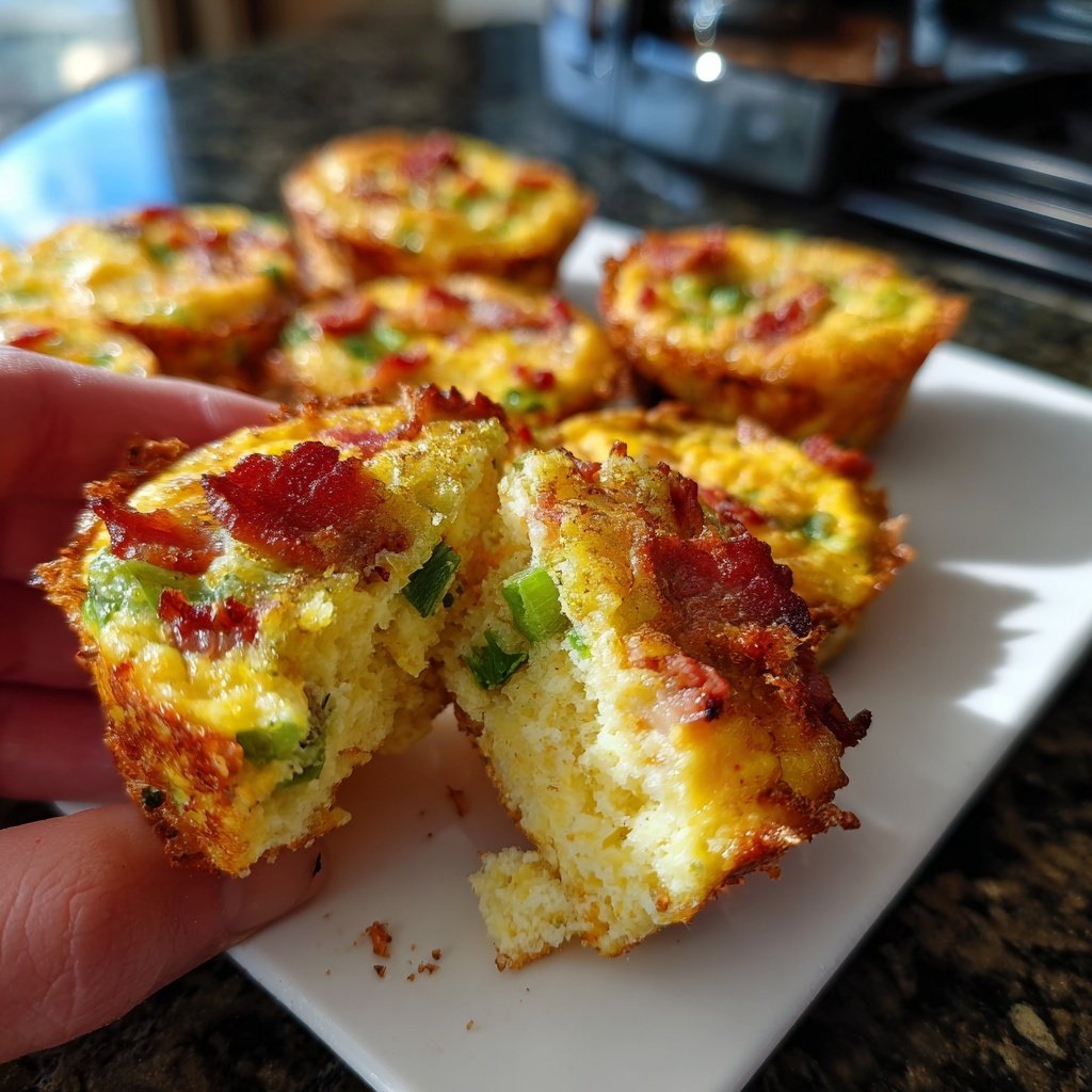 Keto Breakfast Egg Muffins With Bacon