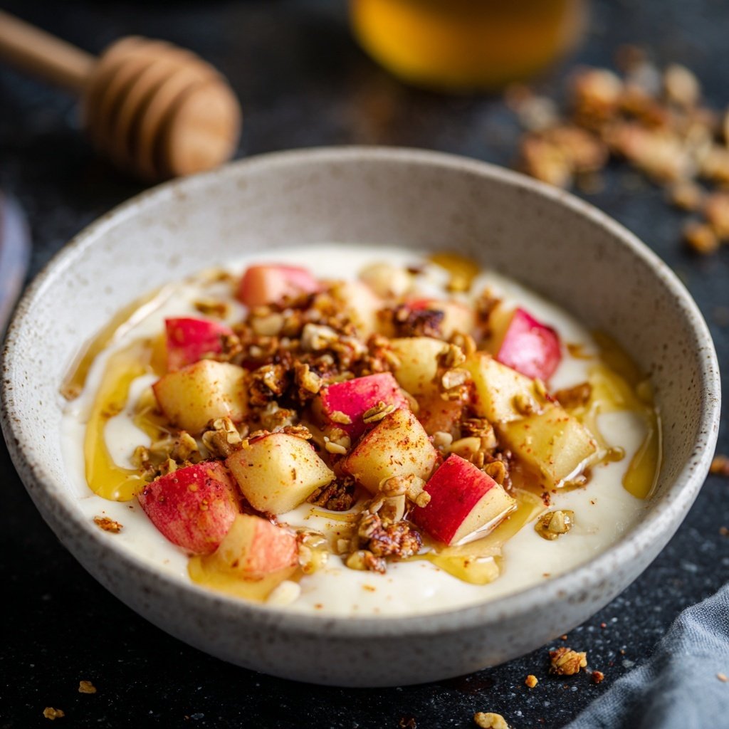 Apple Yogurt Breakfast Bowl