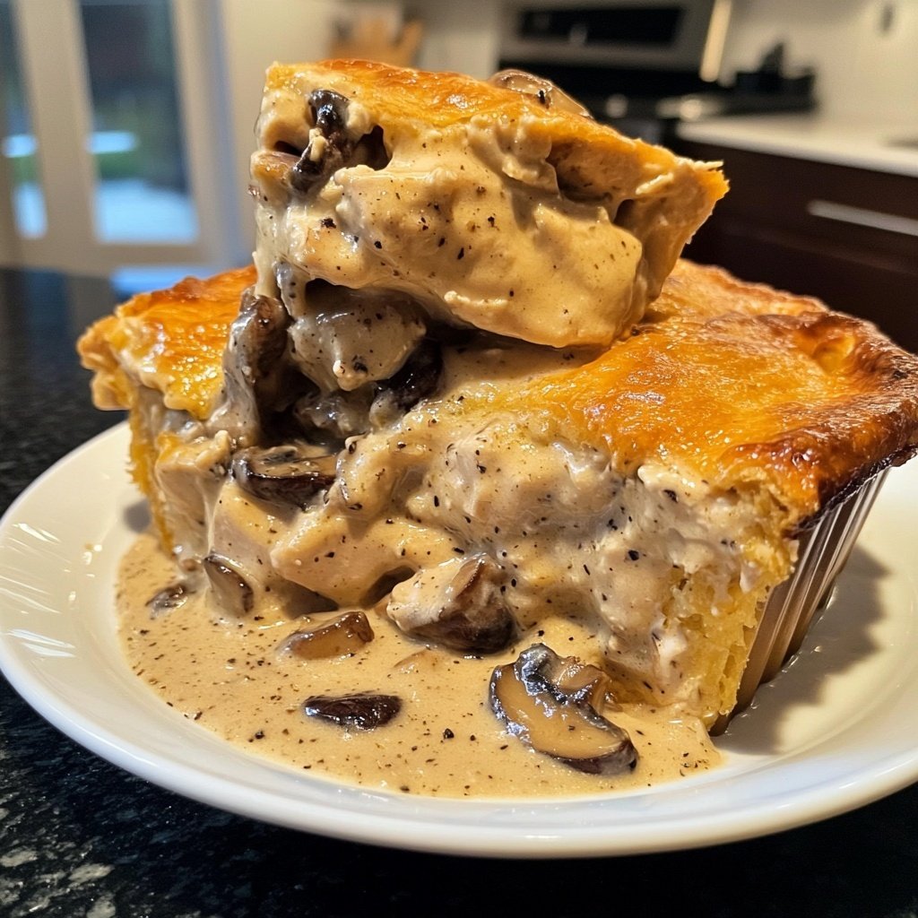 Creamy French Style Chicken Casserole a la Normande