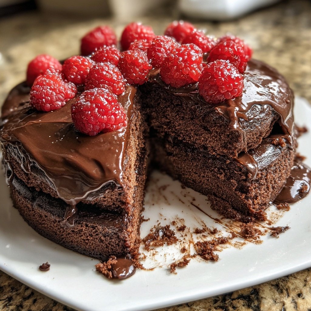 Chocolate Cake Made From Scratch